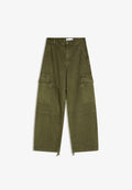 Bershka Relaxed fit jeans - khaki