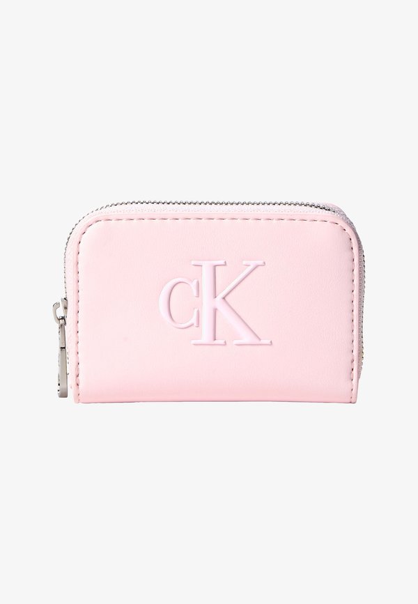 Calvin Klein BOLD MEDIUM ZIP AROUND - Wallet - cradle pink