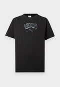 Puma GRAPHIC BALLOON ART RELAXED TEE - Print T-shirt - puma black