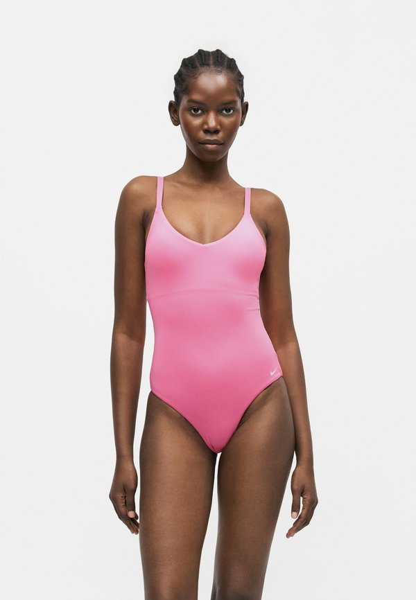Nike Swim ESSENTIAL V NECK ONE PIECE