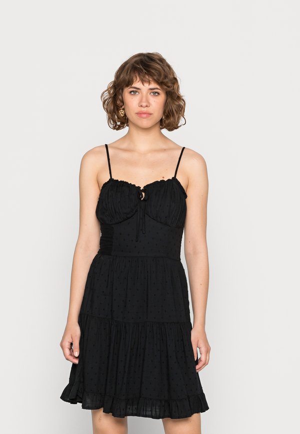 Hollister Co. BARE RUCHED BUST DRESS