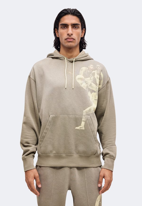 Puma MEMORY LANE HOODIE - Hoodie - mouse gray
