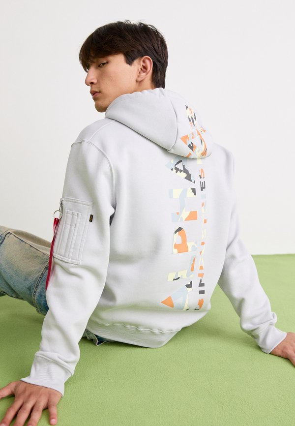 Alpha Industries BACK PRINT HOODY CAMO PRINT