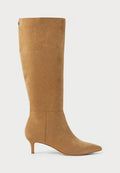 Lauren Ralph Lauren MCKAY SUEDE TALL BOOT HEEL