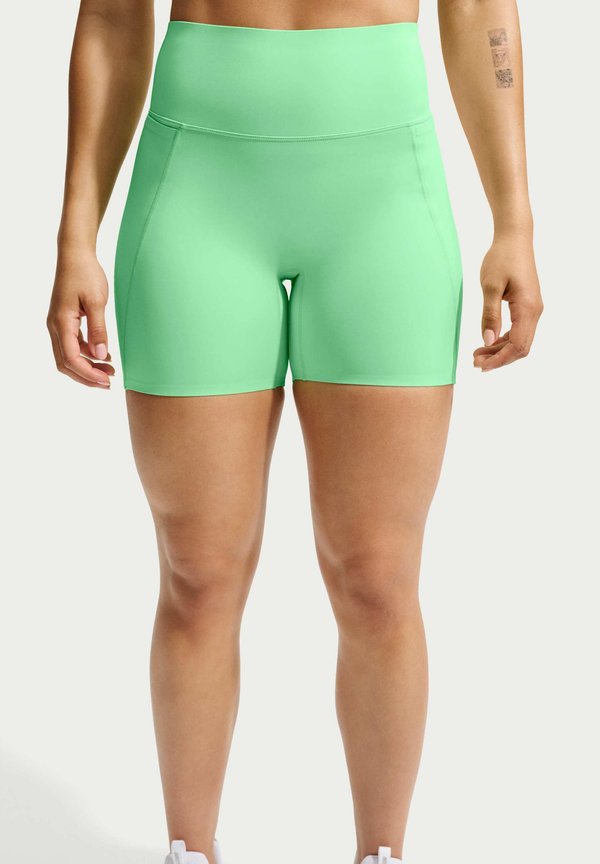 Nike Performance W NK DF UNVRSA HR 5IN SHRT PKT - Leggings - illusion green/light green spark/green spark