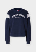 Tommy Jeans CONTRAST LOGO EMBROIDERY BOXY SWEATSHIRT
