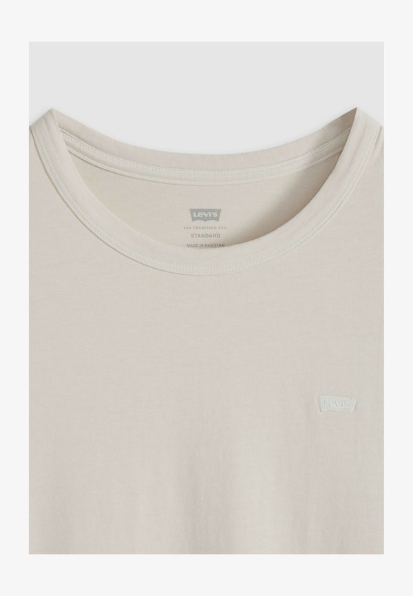 Levi's® LEVI'S ORIGINAL TEE GARMENT DYE OXBLOOD - Basic T-shirt - garment dye dark slate - neutrals -