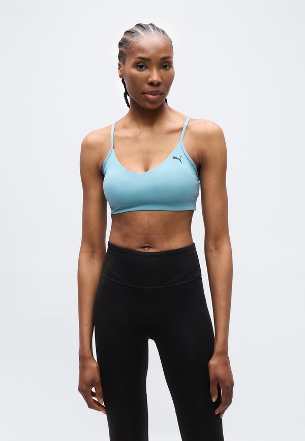 Puma MOVE BRA - Medium support sports bra - baltic sea blue