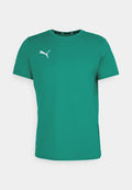 Puma TEAMGOAL CASUALS TEE - Sports T-shirt - green/white
