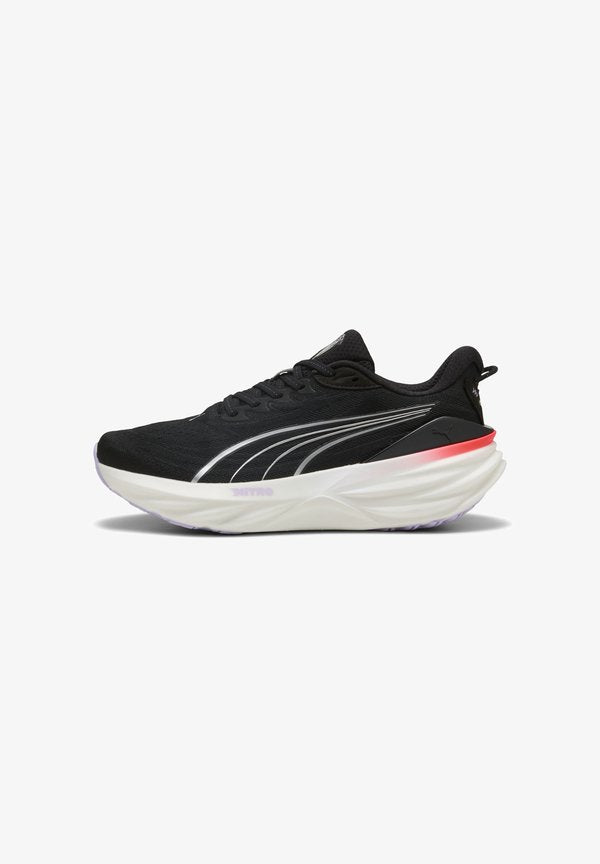 Puma FOREVERRUN NITRO 3 WNS - Road running shoes - black-light lavender