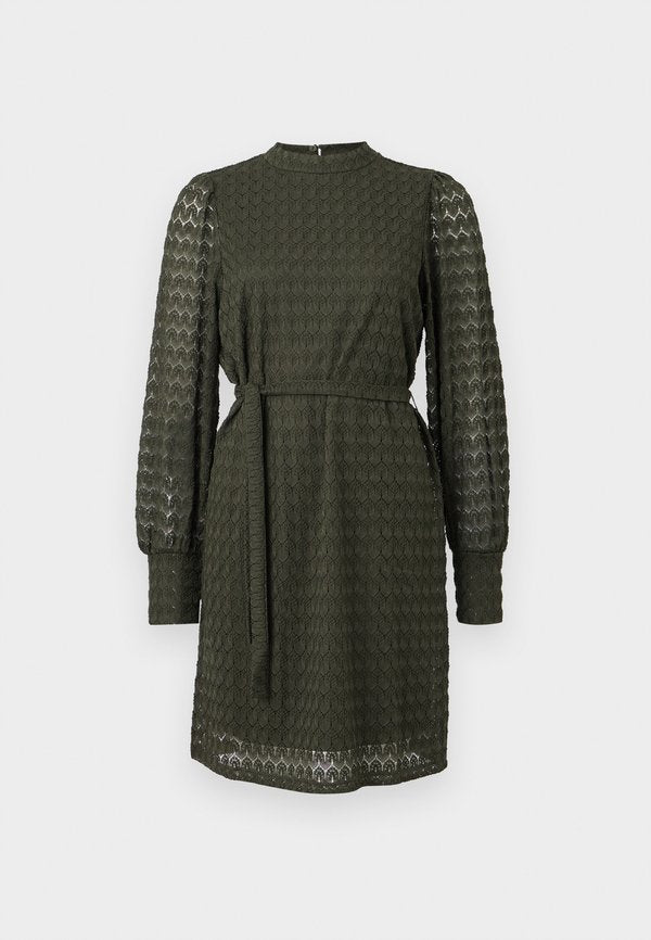 JDY JDYAVERY HIGHNECK BELT DRESS