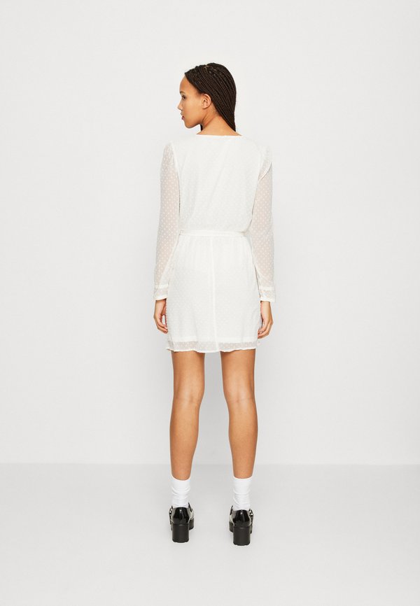 ONLY ONLLOTTE V NECK MINI DRESS
