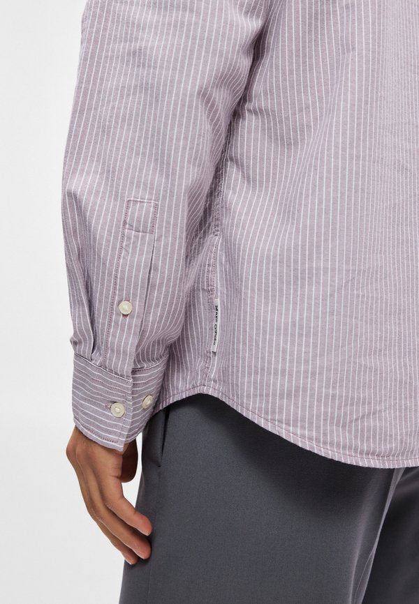 Marc O'Polo BUTTON DOWN COLLAR LONG SLEEVES ROUND HEM