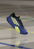 adidas Performance BREAKAWAY UNISEX - Basketball shoes - solar purple/frozen lemon/core black