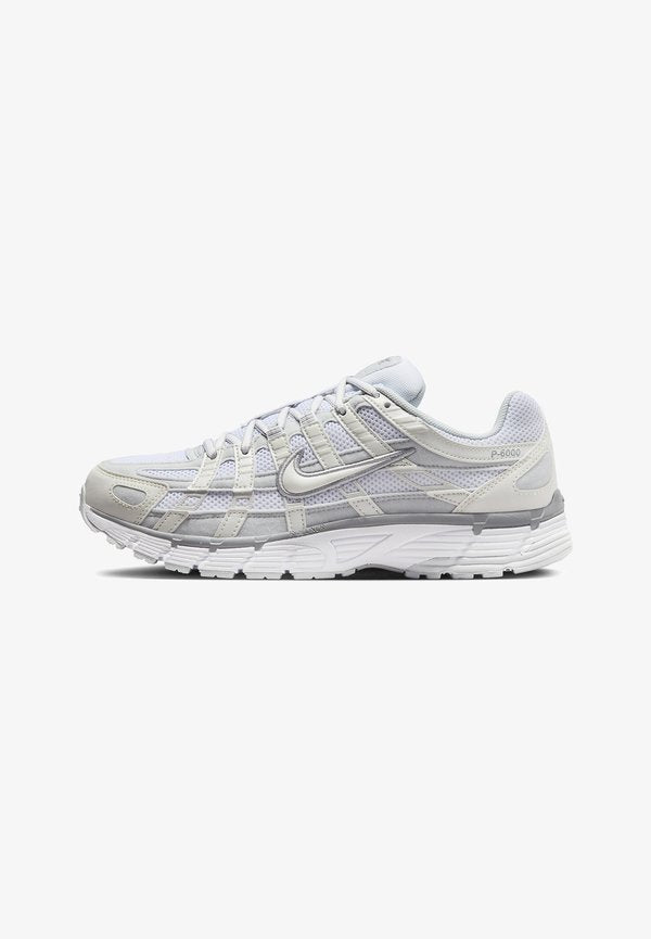Nike Sportswear P-6000 - Trainers - mtlc summit wht/white-pure platinum-wolf grey