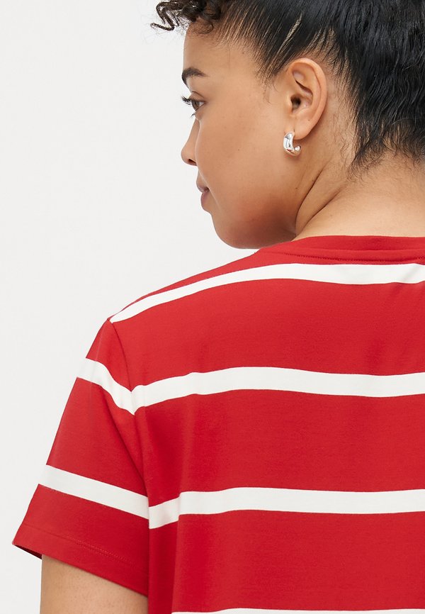 Tommy Hilfiger Curve CURVE LOGO EMBROIDERY JERSEY CREW NECK T-SHIRT