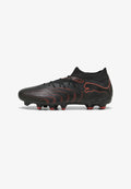 Puma FUTURE 9 MATCH FG/AG - Football boots artificial grass - black-glowing red-strong gray