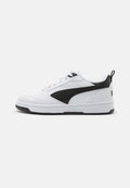 Puma REBOUND V6 LOW UNISEX  - Trainers - white/black
