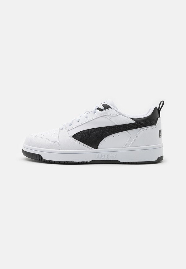 Puma REBOUND V6 LOW UNISEX  - Trainers - white/black