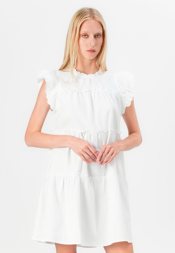 Pieces PCJILLA O NECK SHORT DRESS