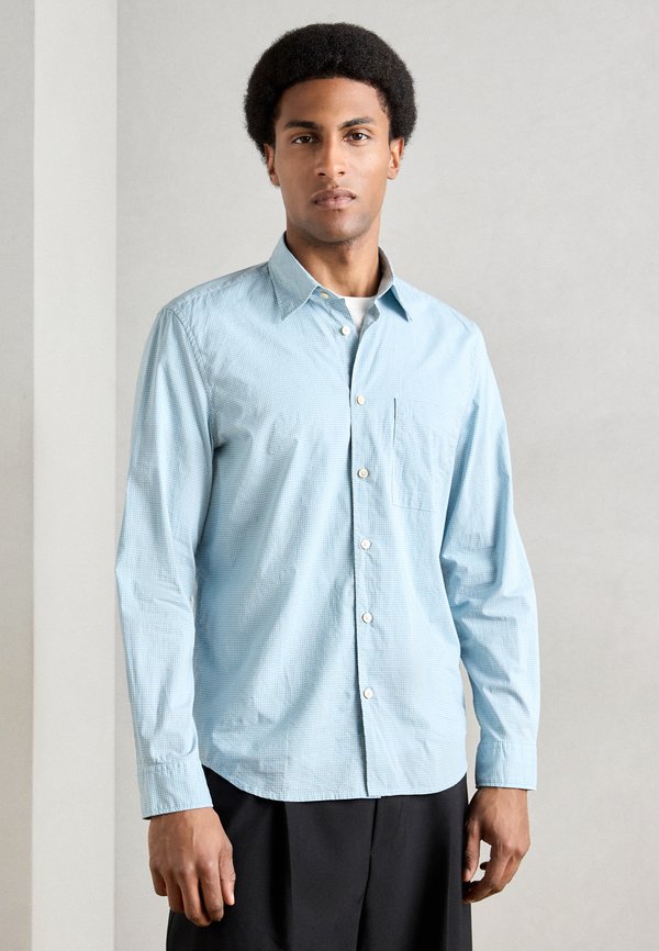 Marc O'Polo LONG SLEEVES ONE RECTANGULAR CHEST POCKET ROUND HEM