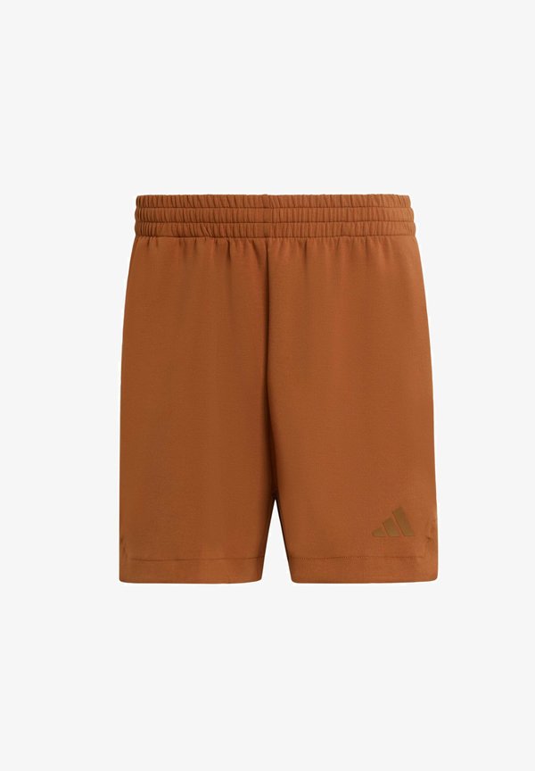 adidas Sportswear SOFT LUX - Sports shorts - dusky bronze