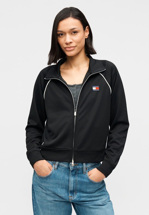 Tommy Jeans TOMMY BADGE INTERLOCK KNIT TRACK JACKET