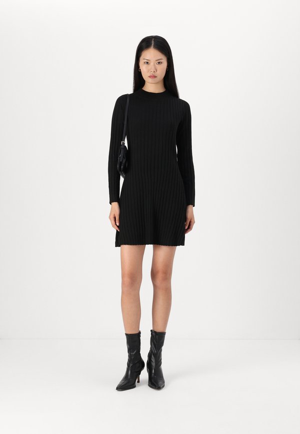 JDY JDYERIKA O NECK SKATER DRESS