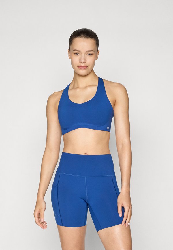 New Balance High support sports bra - galaxy blue