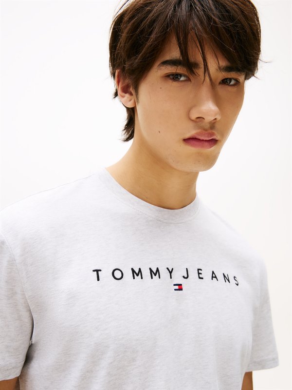 Tommy Jeans TJM REG LINEAR LOGO TEE EXT