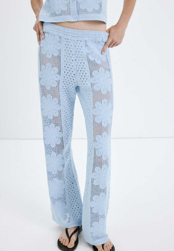 Mango ADULT - Trousers - sky blue