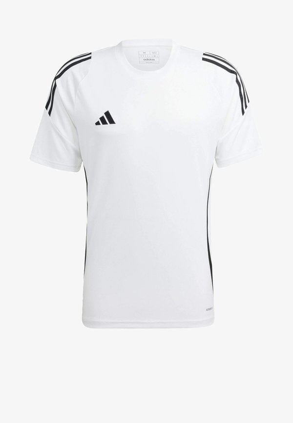 adidas Performance TIRO24 JERSEY - Sports T-shirt - white   black