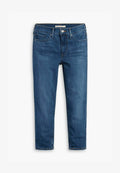 Levi's® 311® SHAPING SKINNY CAPRI - Denim shorts - lapis level