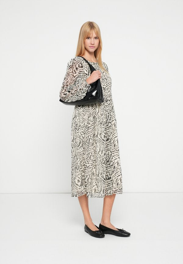 VILA VIFALIA SMOCK MIDI DRESS