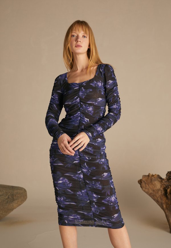 Zign STUDIO by Zalando MESH GATHERED DAY-TO-NIGHT DRESS