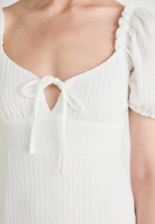 Gina Tricot PUFF SLEEVE MIDI DRESS