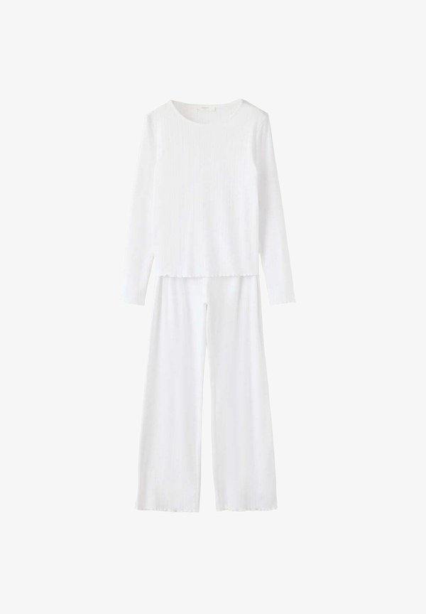 Mango ADULT SET - Pyjama set - white