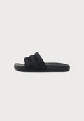 adidas Sportswear ADILETTE COMFORT - Pool slides - core black/carbon/carbon