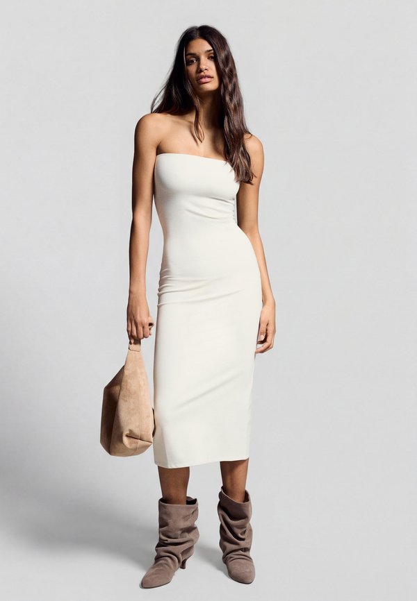 Bershka Shift dress - beige