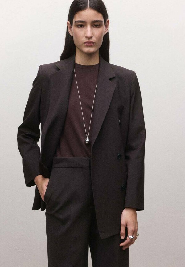 Mango ADULT - Short coat - dark brown
