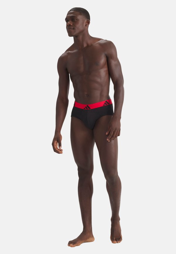 adidas Sportswear 3ER PACK ACTIVE FLEX  SLIP - Briefs - schwarz multicolor