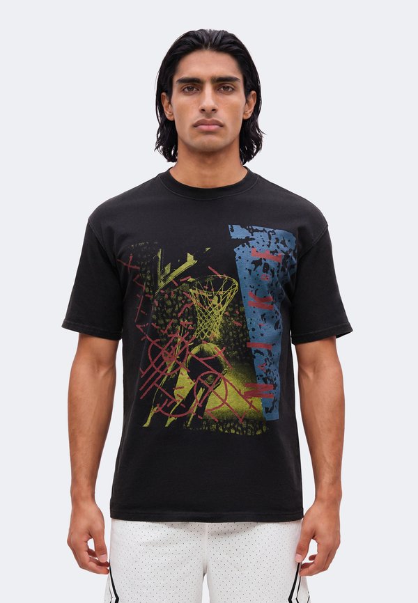 Nike Performance TEE M90 SUMMIT - Print T-shirt - black