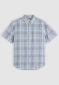 Levi's® SS AUTHENTIC BUTTON DOWN - Shirt - bennett plaid moonlight blue