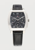 Tommy Hilfiger OXFORD - Chronograph watch - black/silver-coloured