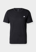 New Balance SPORT ESSENTIALS UTILITY - Sports T-shirt - black/white