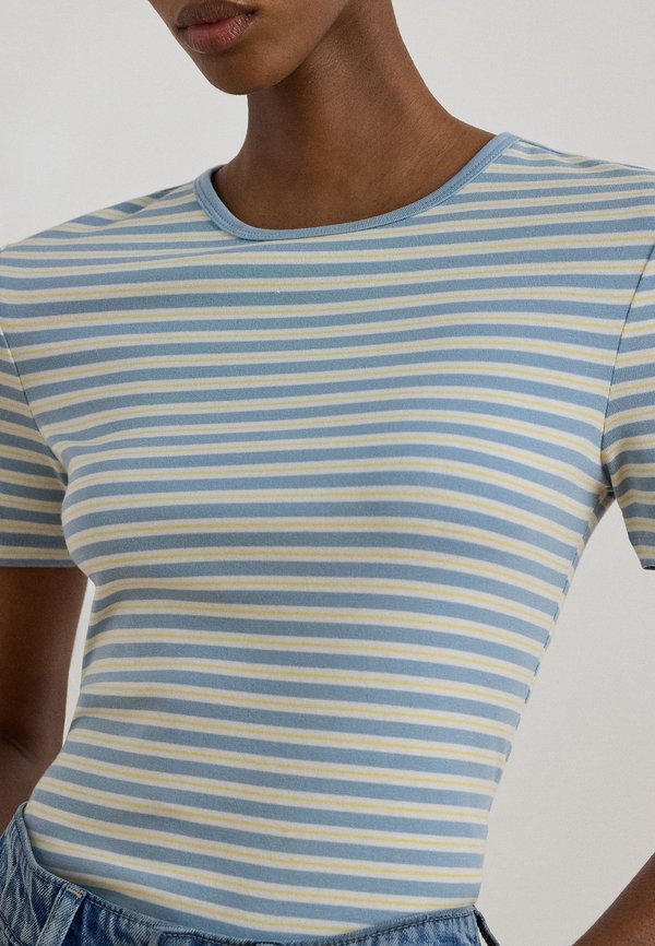 Lauren Ralph Lauren STRIPED STRETCH COTTON TEE
