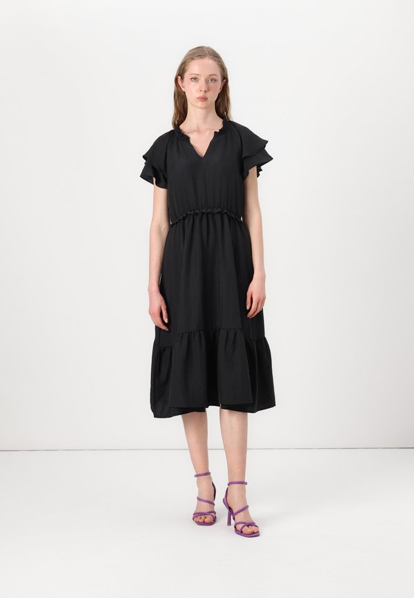 JDY JDYTRAIN FRILL MIDI DRESS