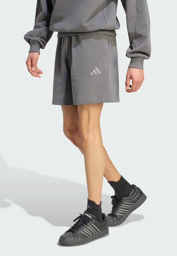 adidas Sportswear ADIDAS SPORTSWEAR ADIDAS KIT SMALL LOGO SHORT - Tracksuit bottoms - grey five