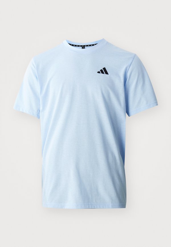 adidas Performance TR-ES FR T - Sports T-shirt - glow blue/black