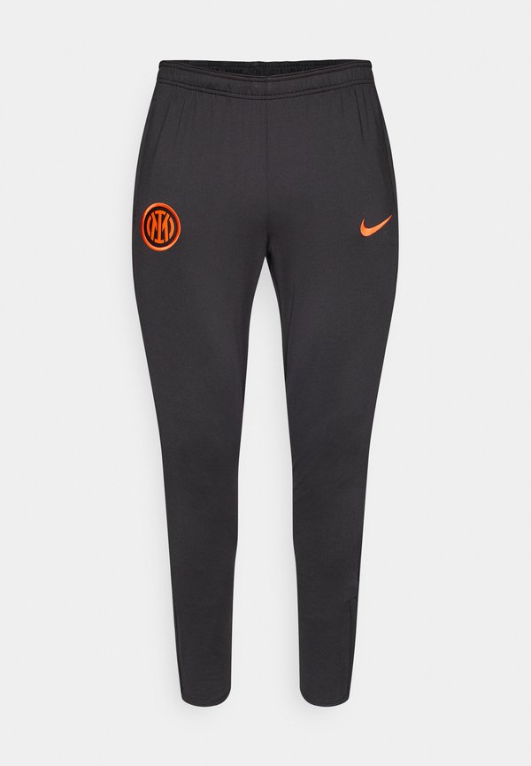Nike Performance INTER M PANT - Club wear - black/thunder blue/safety orange
